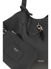 GIORGIO ARMANI OS medium suede shoulder bag