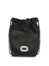ROGER VIVIER OS nano pilgrim bucket bag