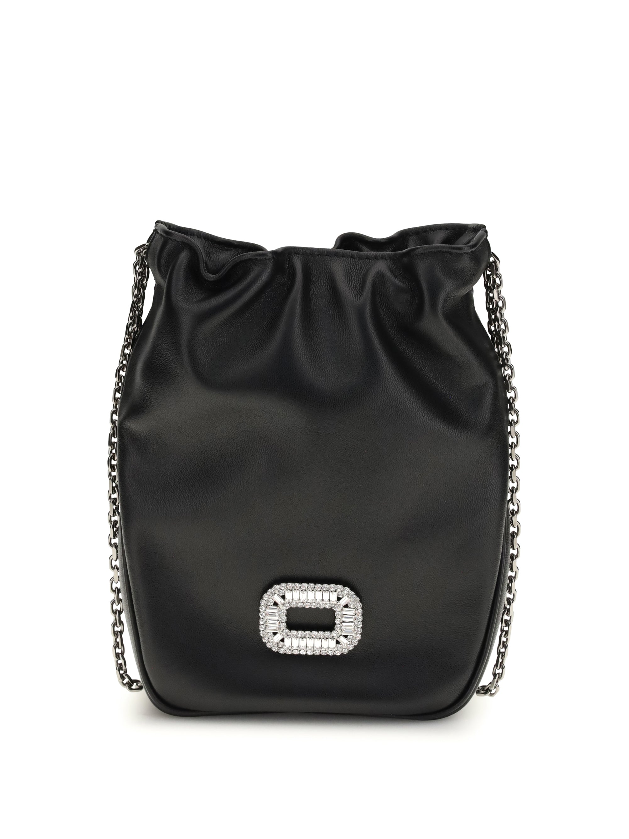 ROGER VIVIER OS nano pilgrim bucket bag
