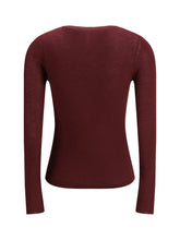 CHLOÉ L hanley ribbed long-sleeve t-shirt