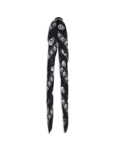 ALEXANDER MCQUEEN OS silk skull scarf