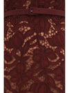 midi lace dress