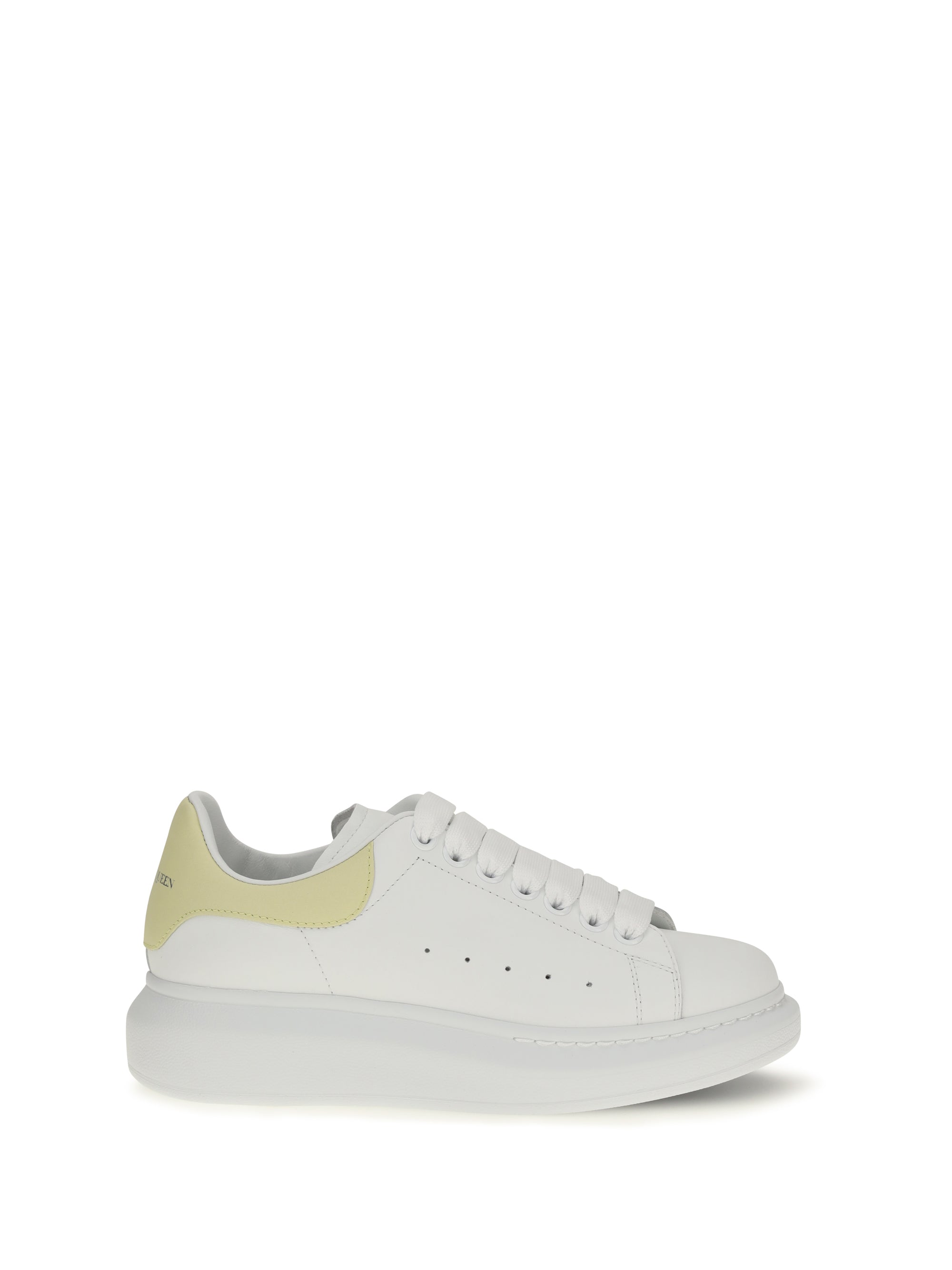 oversize leather sneakers