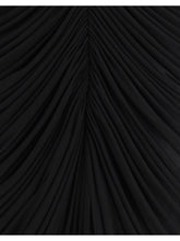 FRANCESCO MURANO 40 long draped one-shoulder dress