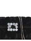 clutch bag with flowers