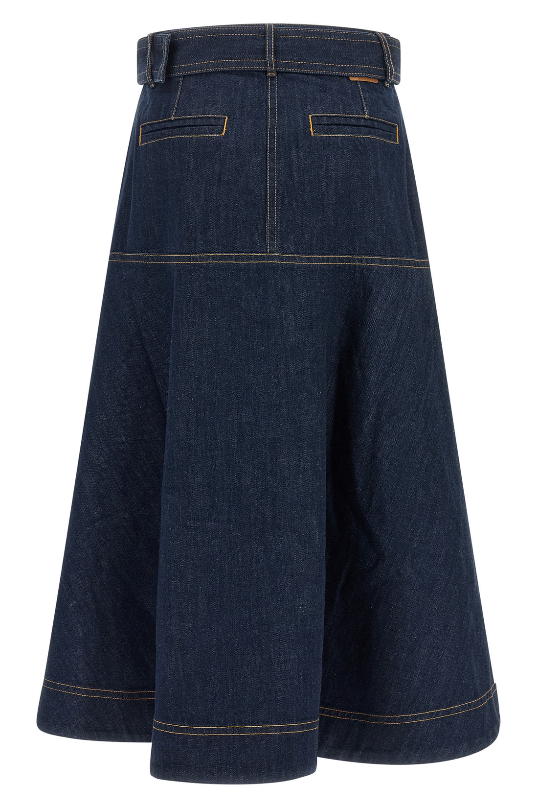 ZIMMERMANN 0 the zimmermann midi skirt redefines everyday elegance through a precise sartoria