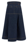 the zimmermann midi skirt redefines everyday elegance through a precise sartoria