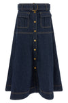 the zimmermann midi skirt redefines everyday elegance through a precise sartoria