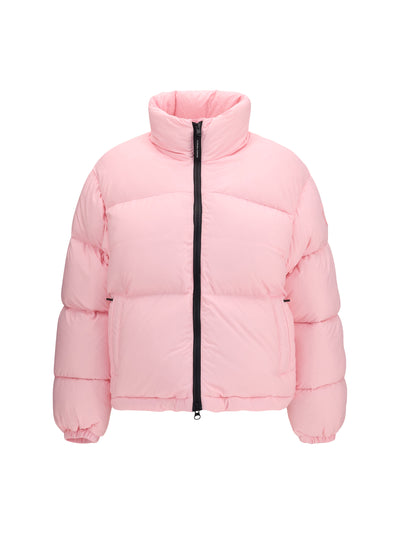 cropped fallon puffer jacket