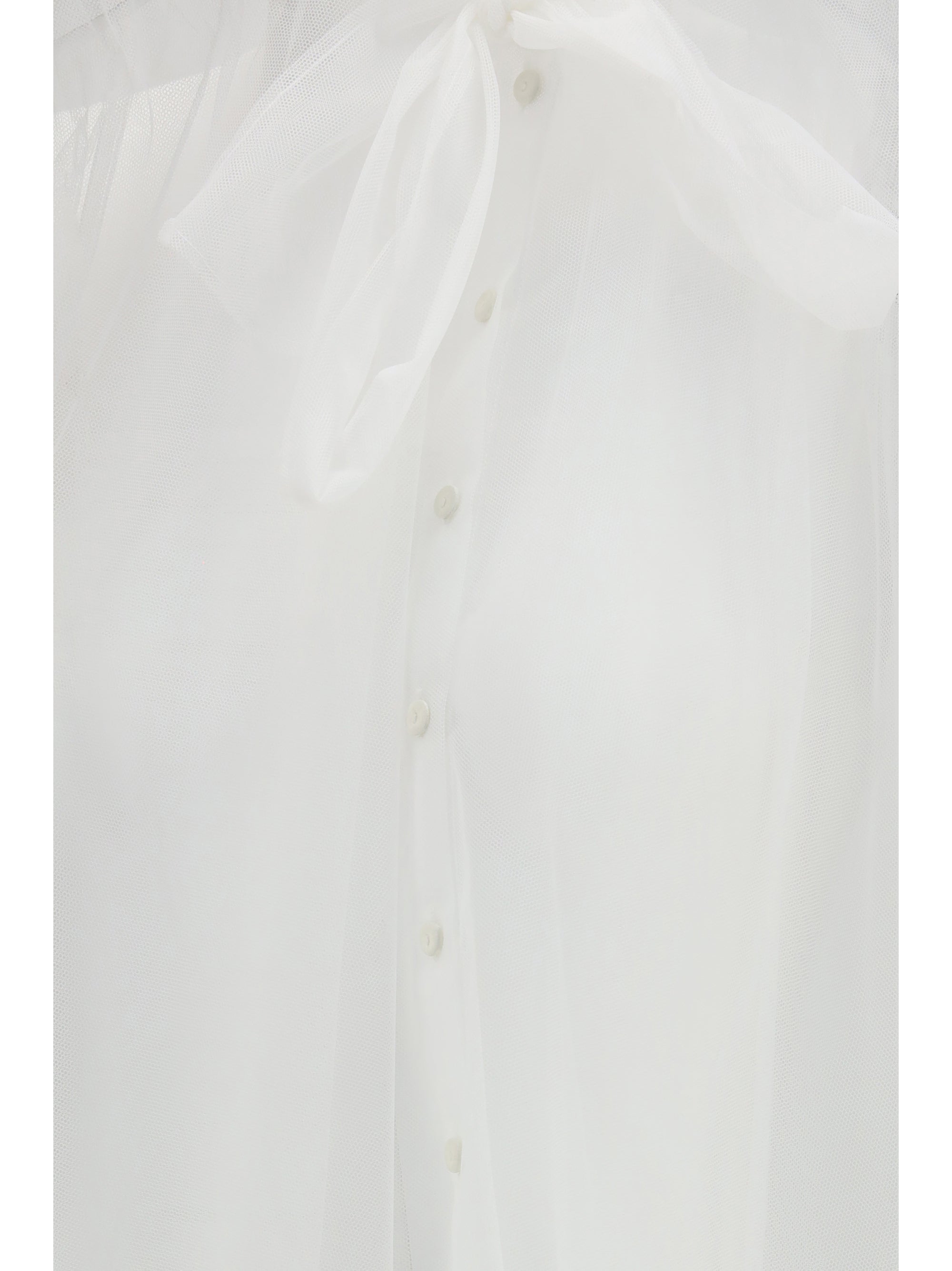 tulle shirt with sash