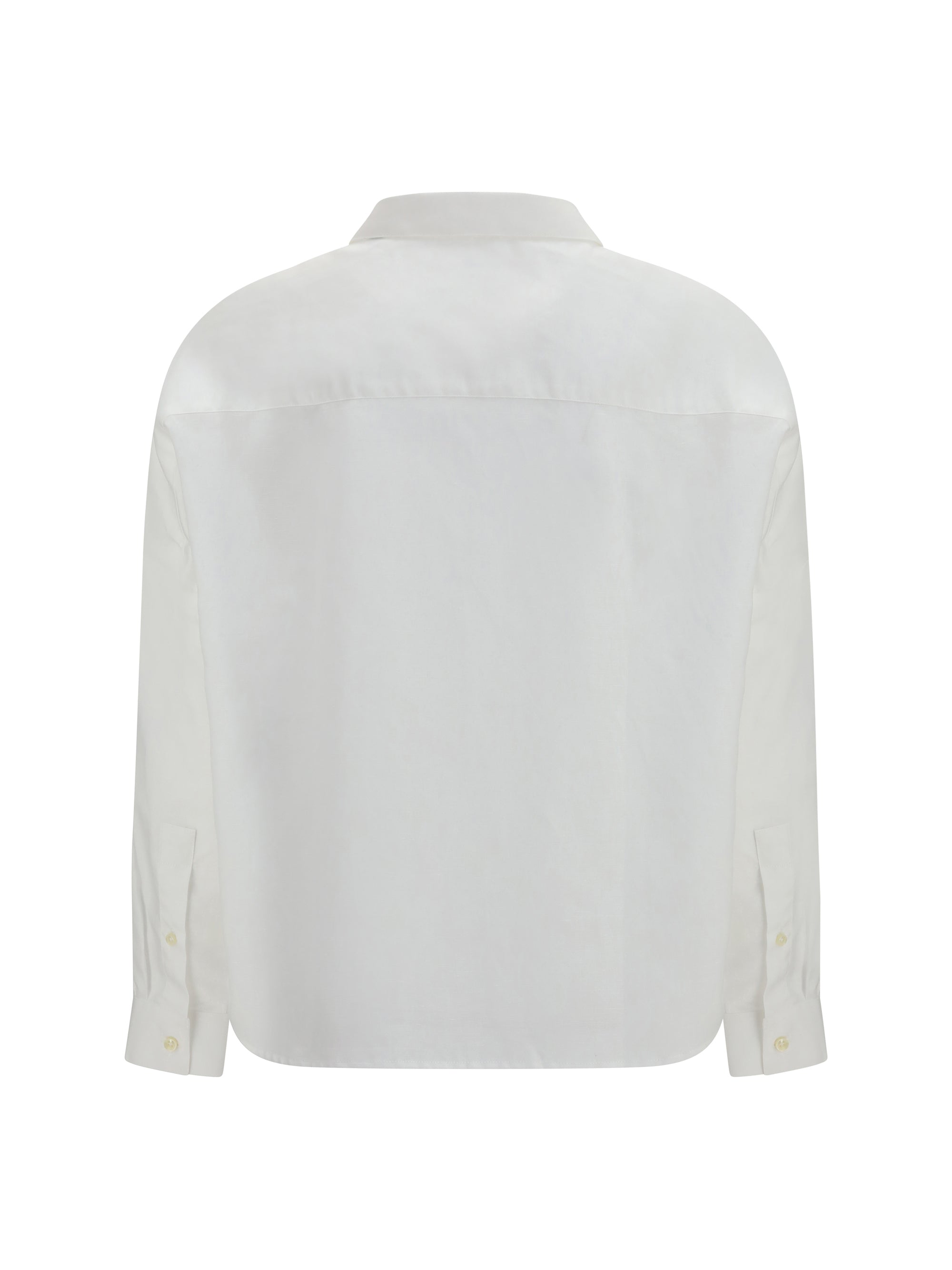 cotton and linen blend shirt