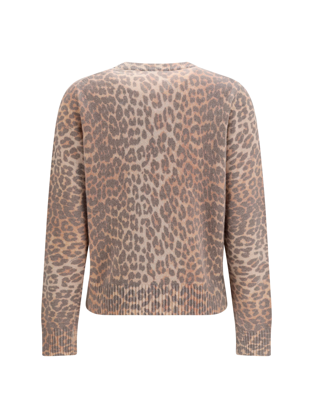 GANNI L tiger-print sweater
