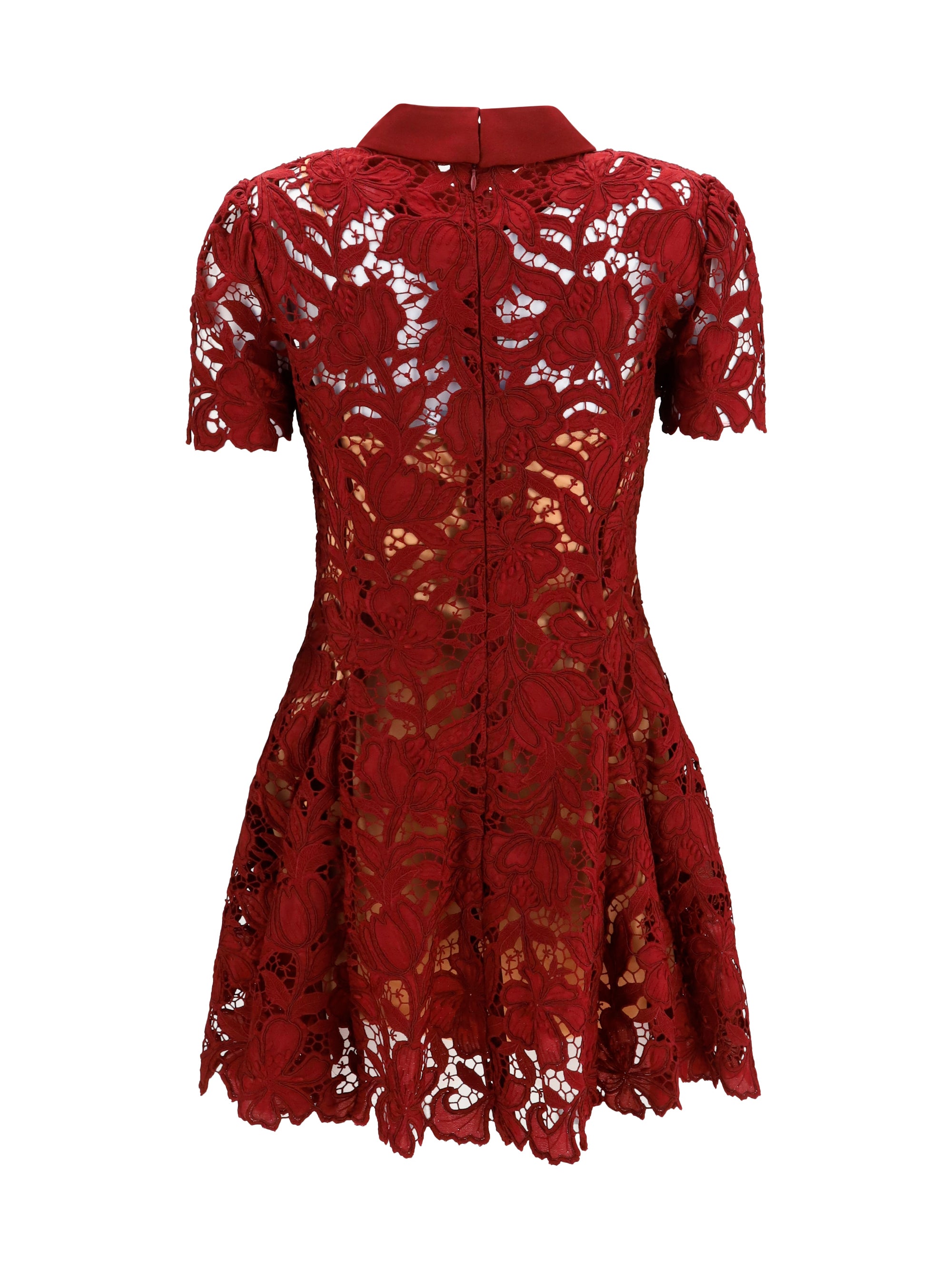 short lace dress