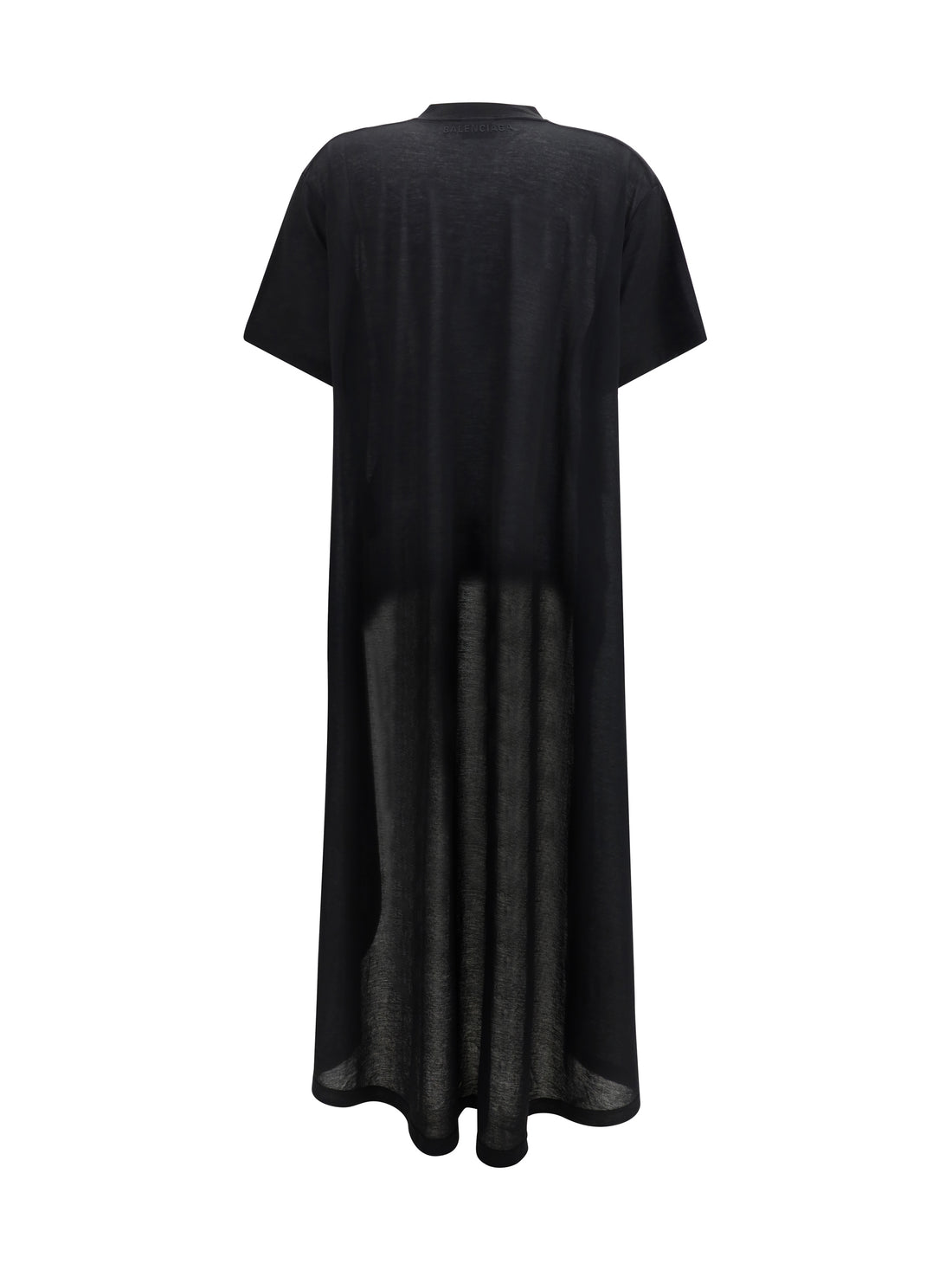 BALENCIAGA M sheer detailed crewneck t-shirt