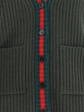 GUCCI S wool cardigan vest