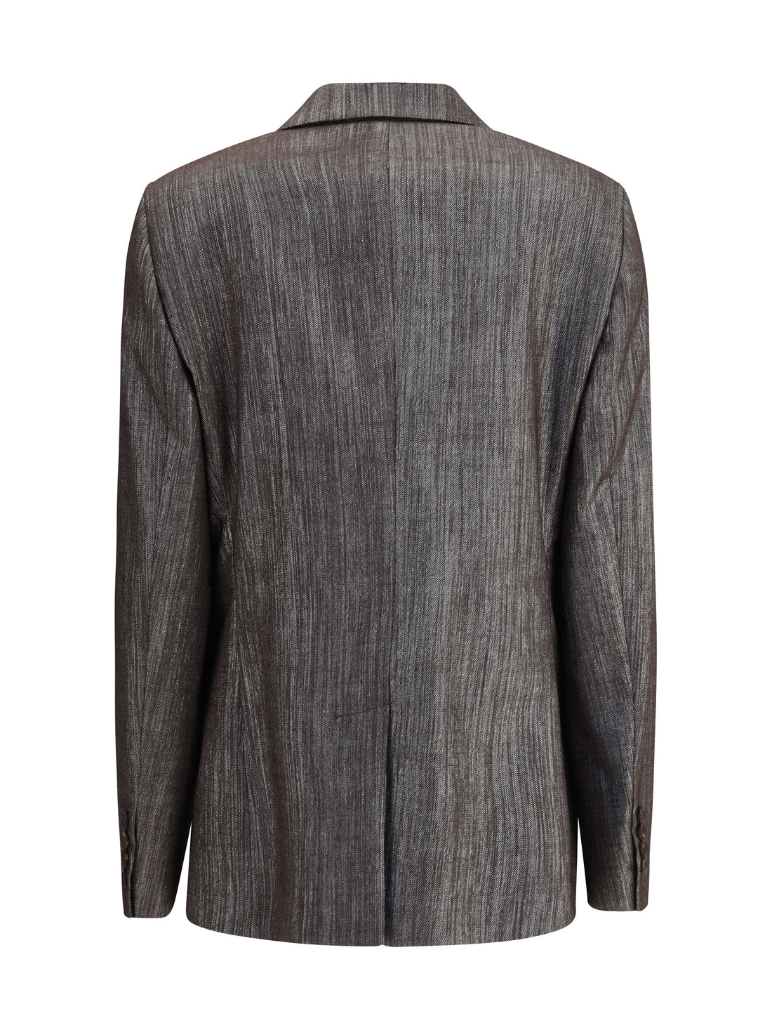 BRUNELLO CUCINELLI 40 lurex fabric blazer