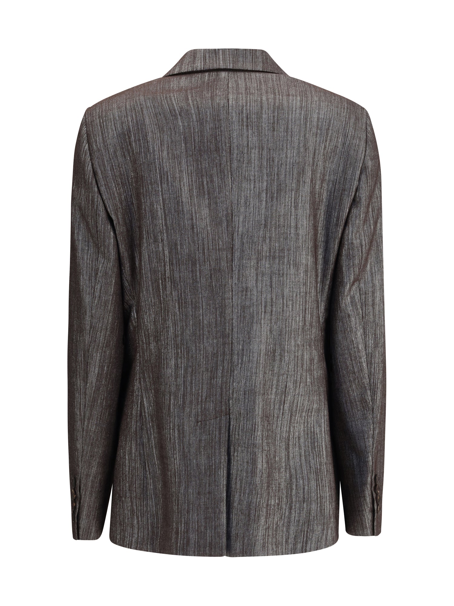 BRUNELLO CUCINELLI 40 lurex fabric blazer