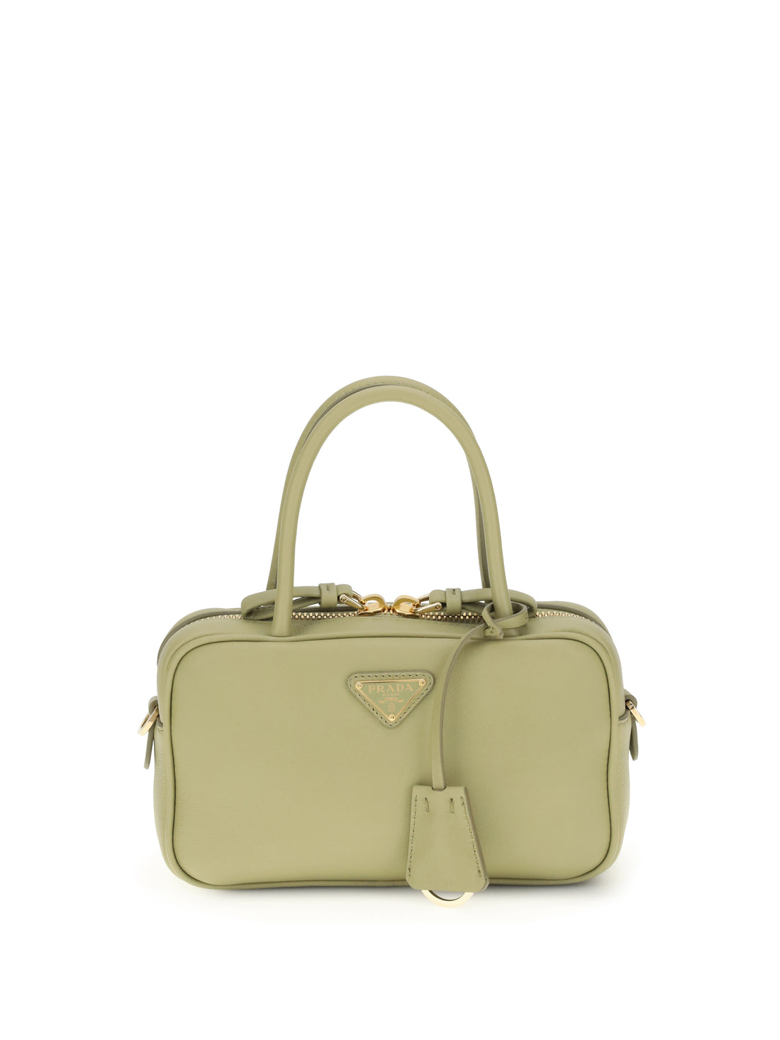 PRADA OS leather handbag