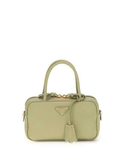 PRADA OS leather handbag