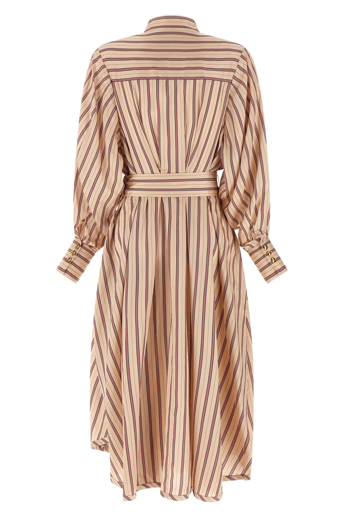 the zimmermann valiant midi dress redefines the chemisier silhouette through sar