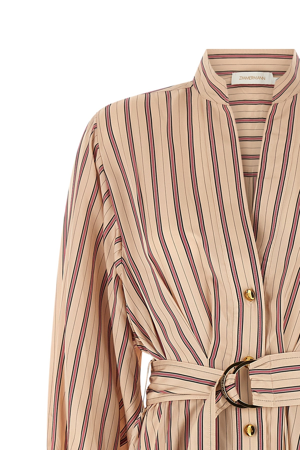 the zimmermann valiant midi dress redefines the chemisier silhouette through sar