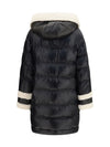 kunto bg 02 shearling-collar puffer jacket