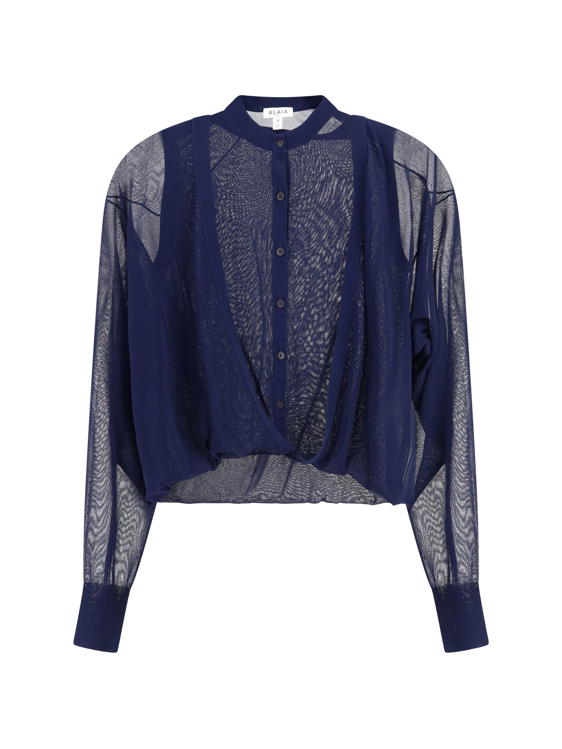 ALAIA 40 semi-transparent cardigan