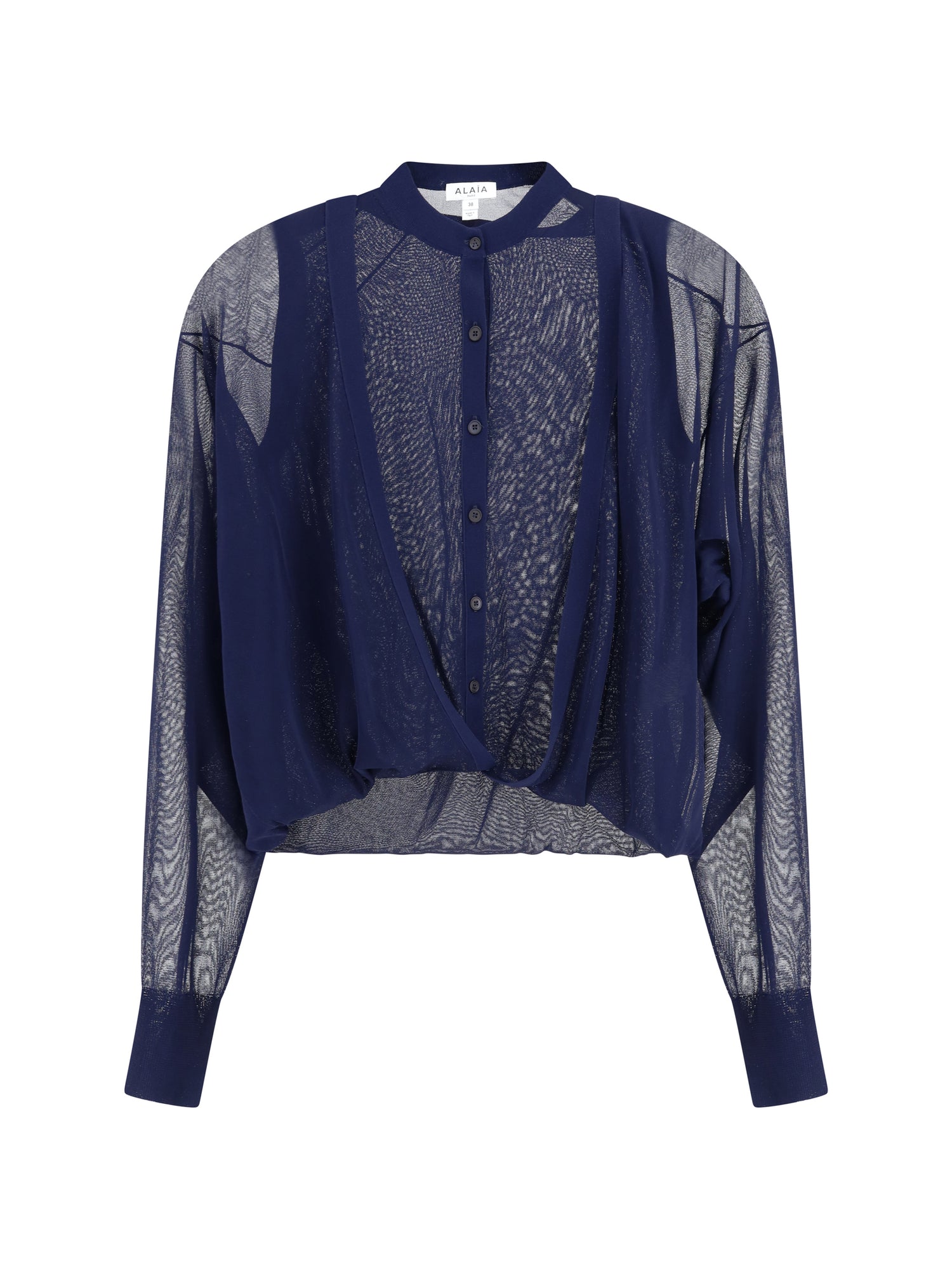 ALAIA 40 semi-transparent cardigan