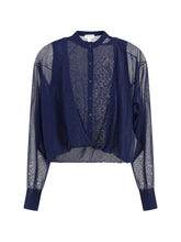 ALAIA 40 semi-transparent cardigan