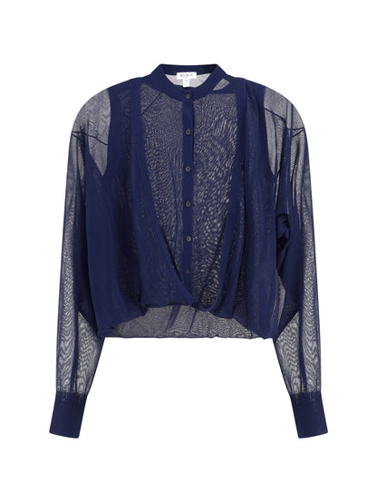 ALAIA 40 semi-transparent cardigan