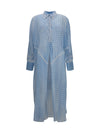 long shirt dress with lace details