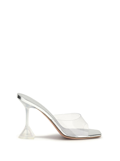 AMINA MUADDI 37.5 lupita glass sandals