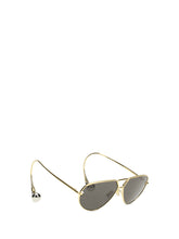 BOTTEGA VENETA OS drop aviator sunglasses