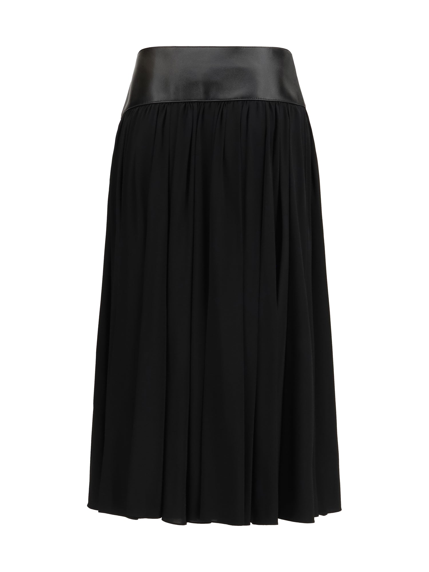 ALAIA 38 skirt with leather belt