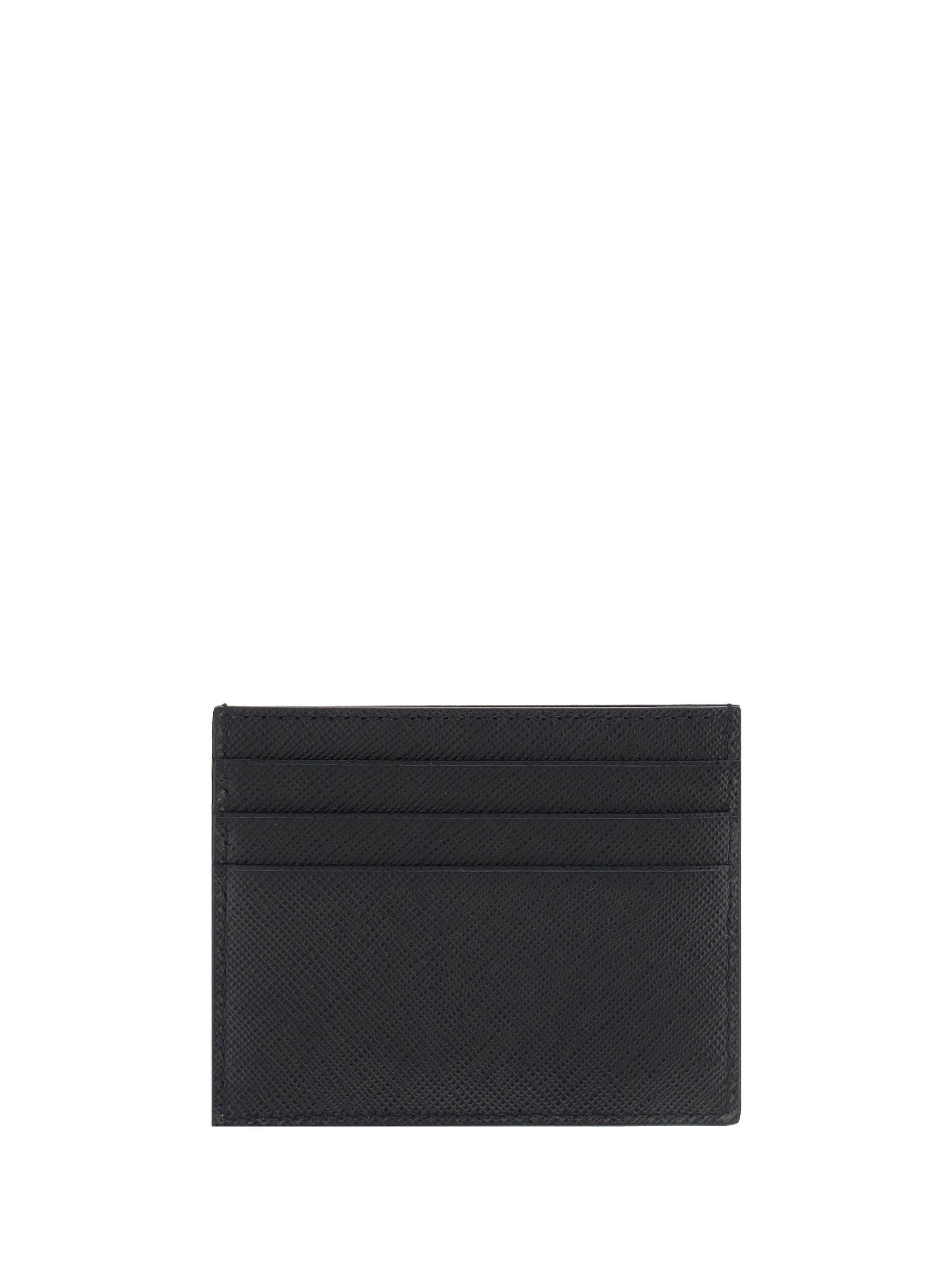 PRADA OS logoed card holder