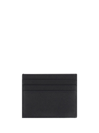 PRADA OS logoed card holder