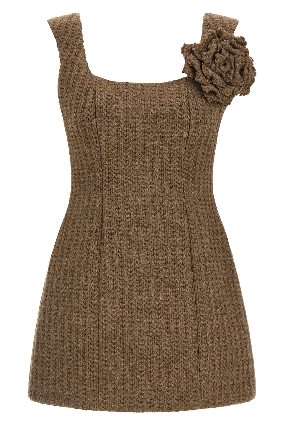GIUSEPPE DI MORABITO 38 knitted wool mini dress