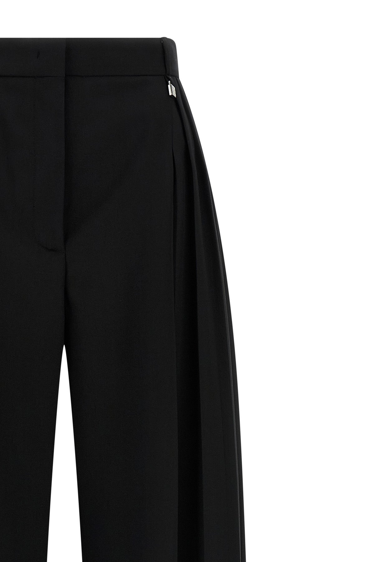 tailored wool canvas pants