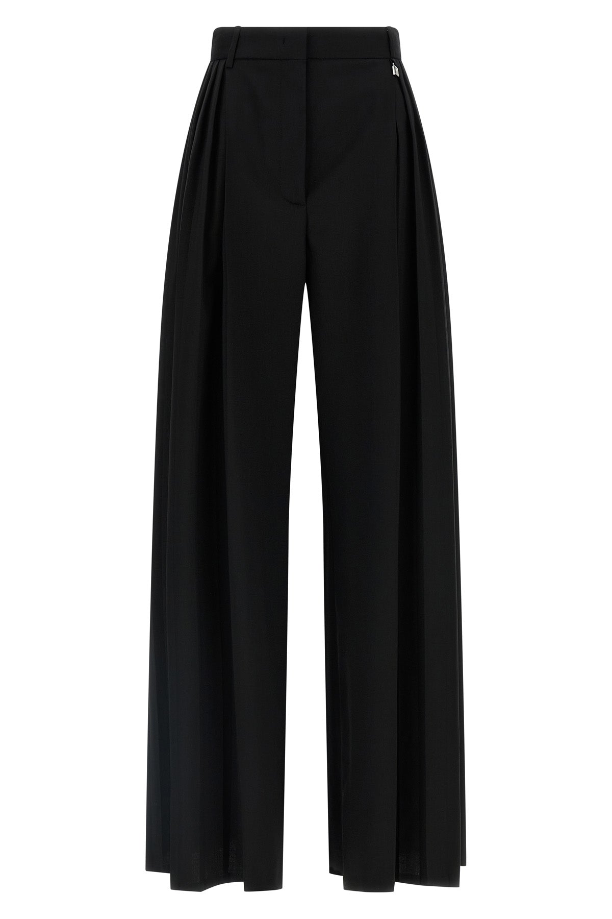 tailored wool canvas pants