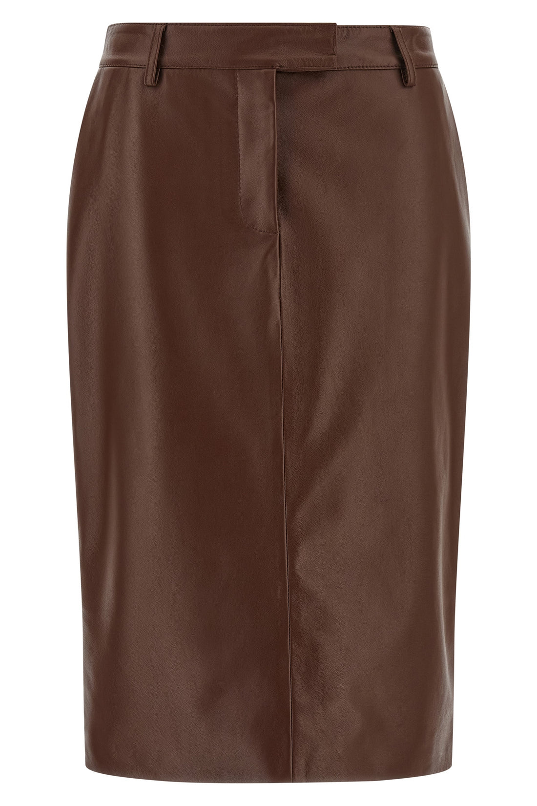 GIUSEPPE DI MORABITO 38 leather midi skirt