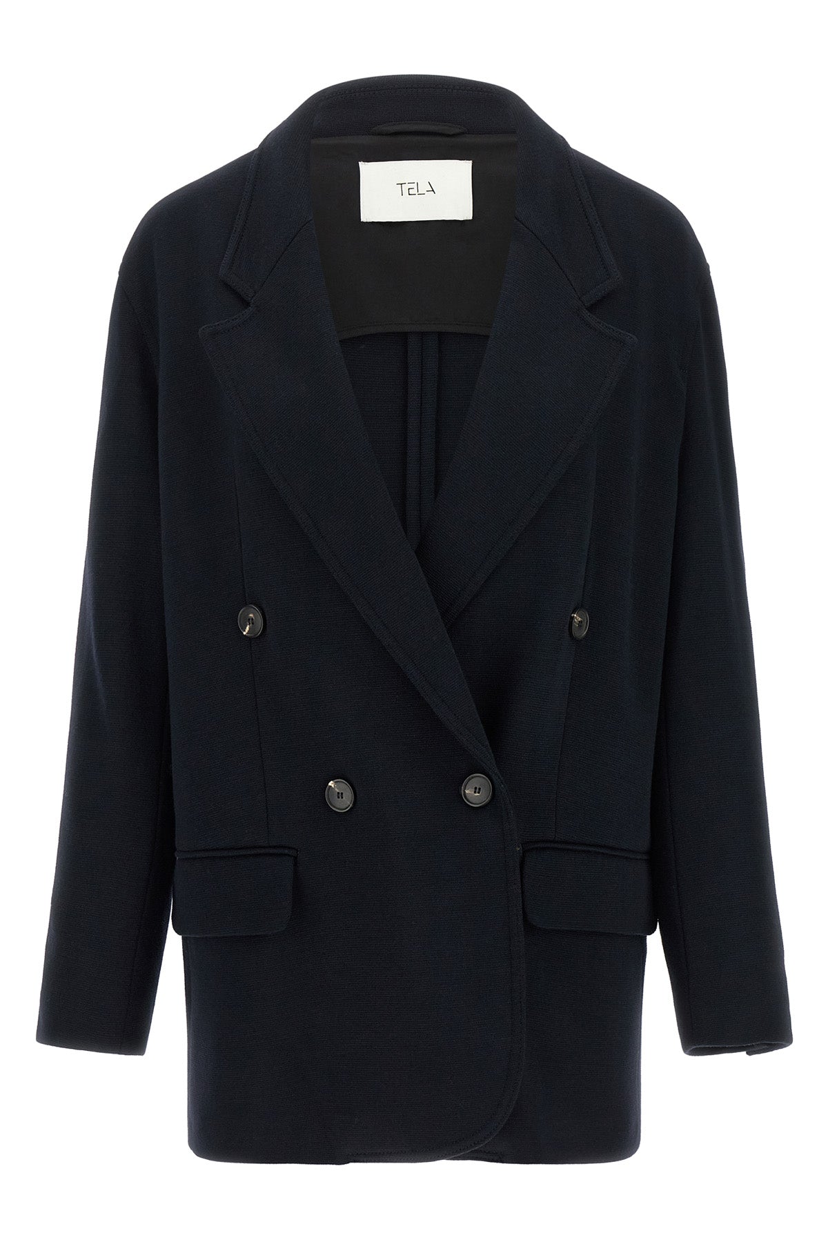the tela jula blazer redefines the codes of contemporary tailoring through rel