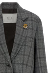 the giselle jacket tela blazer defines the codes of contemporary tailoring throu