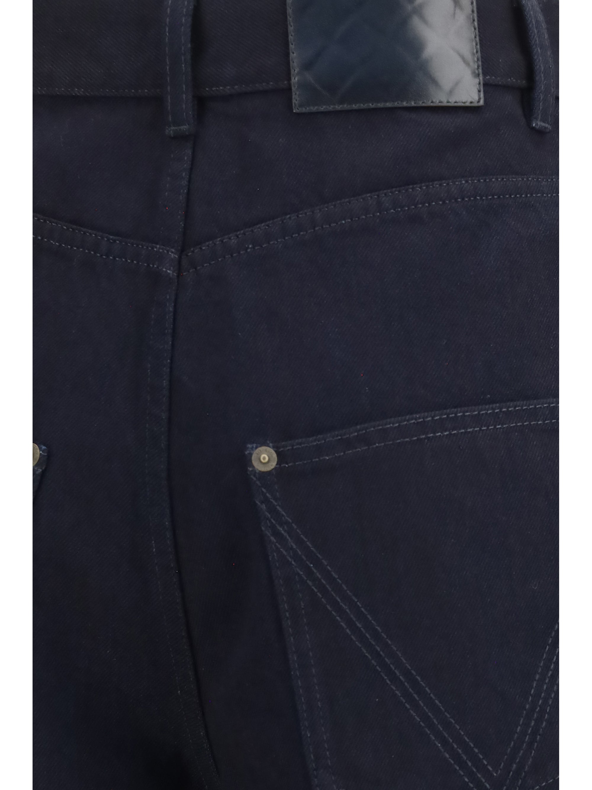 wide-leg jeans