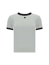 COURRÈGES M logo t-shirt