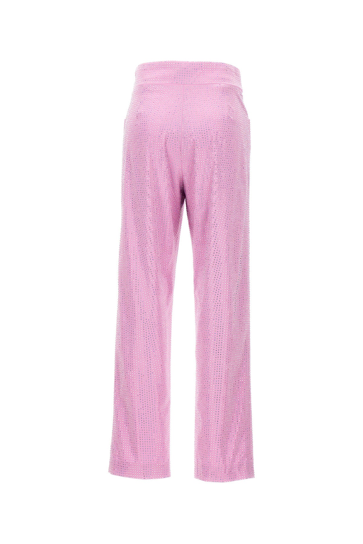 pants in a stretch cotton blend embellished