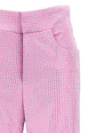pants in a stretch cotton blend embellished