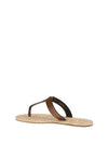 babylone leather thong sandals