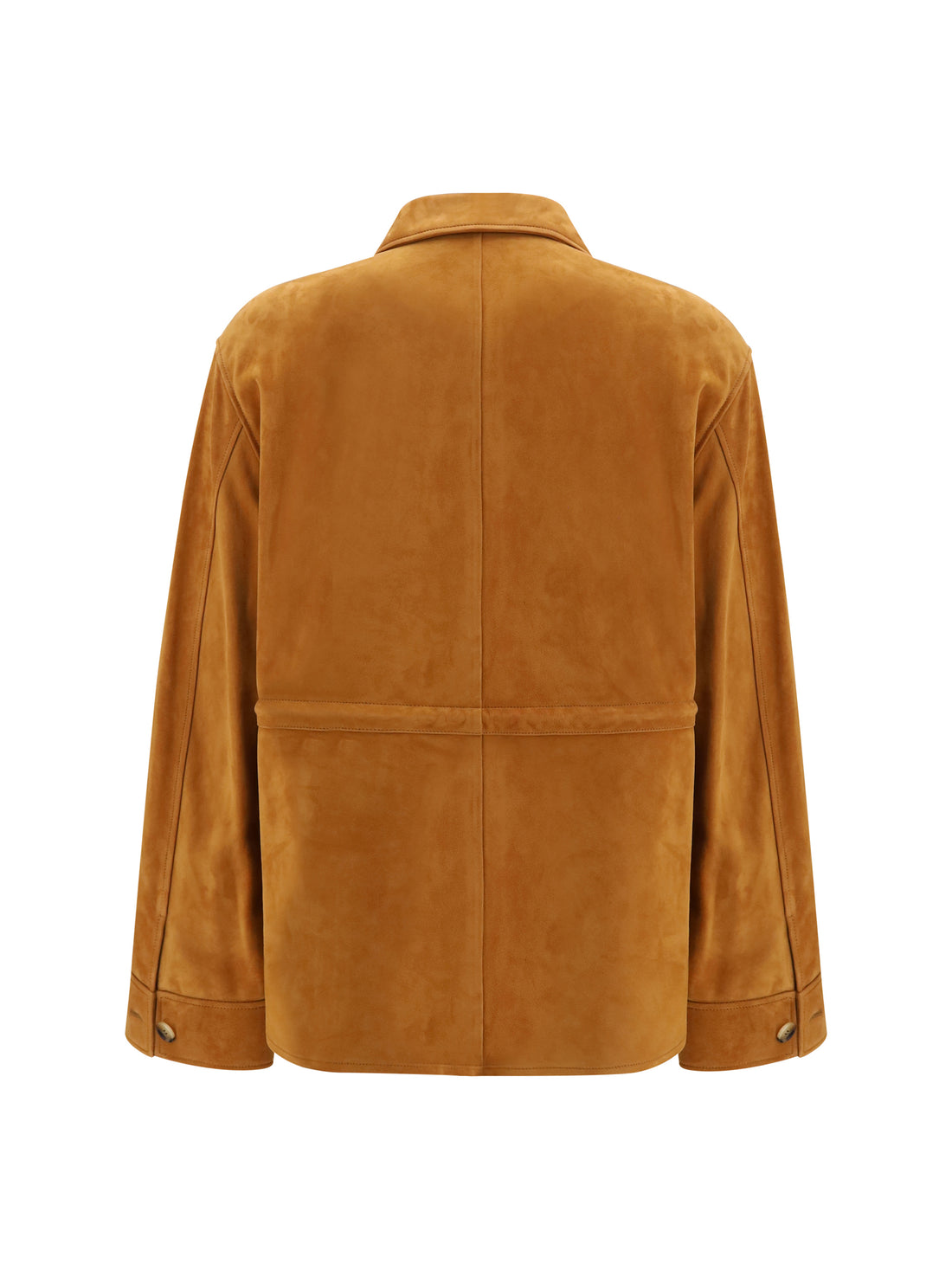 LOEWE 38 suede goat leather workwear jacket