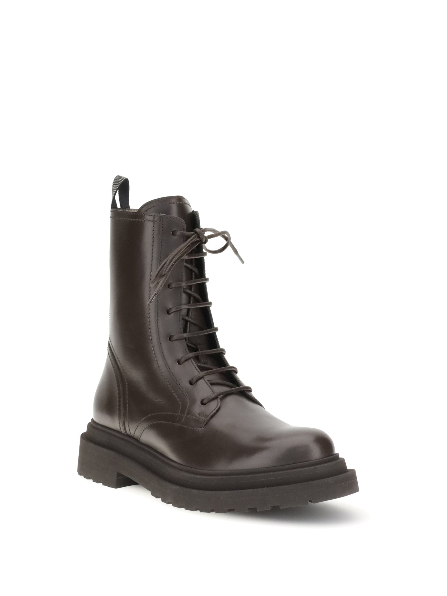 BRUNELLO CUCINELLI 37 leather ankle boots