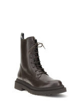 BRUNELLO CUCINELLI 37 leather ankle boots